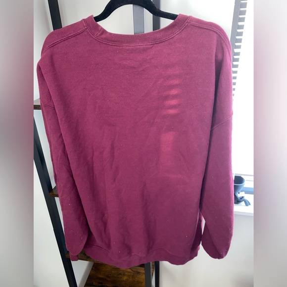 Maroon Educated Black Woman Crewneck - Picture 2 of 2